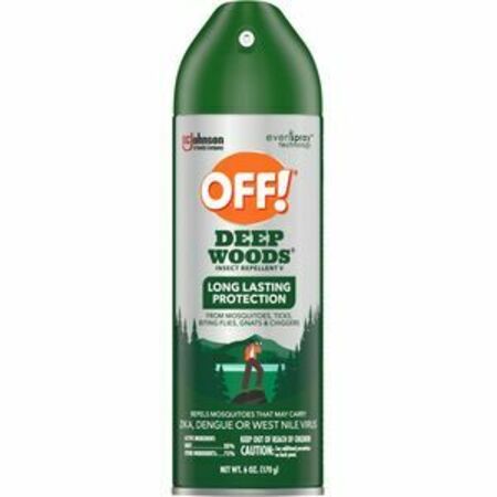 OFF Repellant, Insect, Spray, 12Ct SJN334689